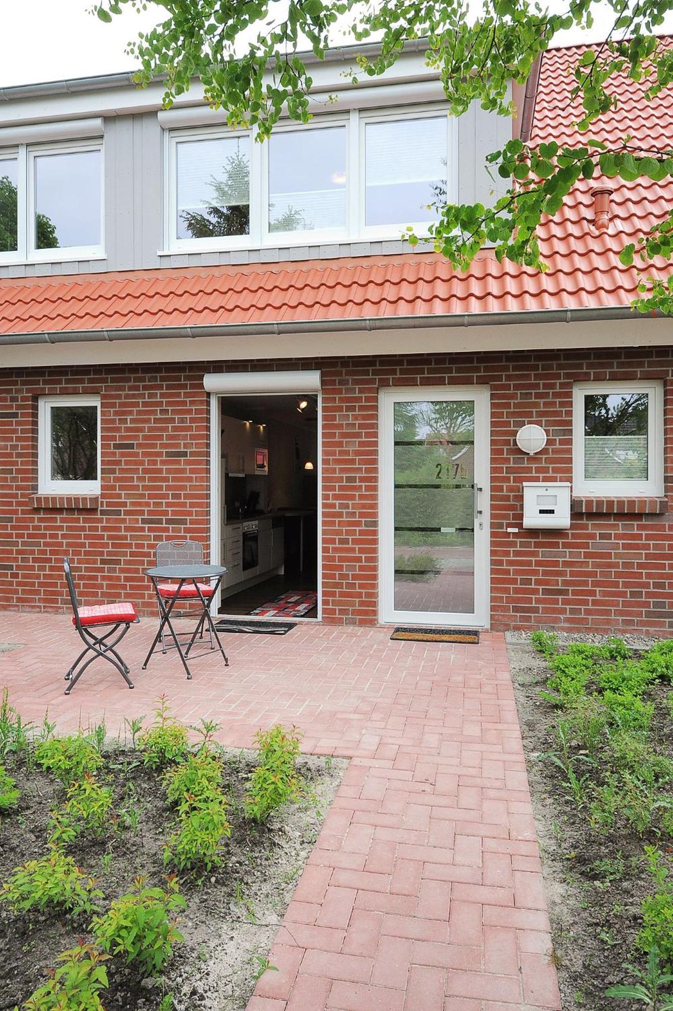 Ferienhaus Rote Bohne - Uns Huus An T Kuest ベンサージール エクステリア 写真